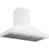 Hauslane WM530WHT36B - 36 Inch Wall Mount Convertible Chimney Hood