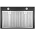 Hauslane WM538BLK30 - 30 Inch Wall Mount Convertible Range Hood
