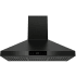 Hauslane WM538BLK36 - 36 Inch Wall Mount Convertible Range Hood