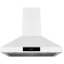 Hauslane WM538WHT30 - 30 Inch Wall Mount Convertible Range Hood