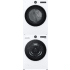 LG LGWADREW5503 - Stacked Washer and Dryer in White