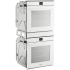 Whirlpool WOD52ES4MW - 24 Inch Double Electric Smart Wall Oven Left Angle