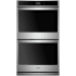 Whirlpool WOD77EC0HS - Black on Stainless