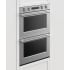 Fisher &amp; Paykel Series 7 WODV330 - 30 Inch Double Convection Electric Wall Oven with 8.2 cu. ft. Total Oven Capacity (Angled View)