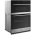 Whirlpool WOED5027LB - 27 Inch Double Electric Smart Wall Oven Angle View