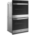 Whirlpool WOED5027LZ - 27 Inch Double Electric Smart Wall Oven Angle View