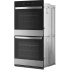 Whirlpool WOED7030PZ - 30 Inch Double Electric Smart Wall Oven Angle