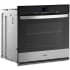 Whirlpool WOES3027LS - 27 Inch Single Electric Wall Oven Angle