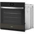 Whirlpool WOES7030PV - 30 Inch Single Electric Smart Wall Oven Angle