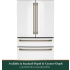 Cafe CJE23DP4WW2 - 36 Inch Counter-Depth 4-Door French Door Smart Refrigerator