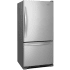 Whirlpool WRB329DMBM - 30 Inch Freestanding Bottom-Freezer Refrigerator Angle