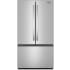 Whirlpool WRFF3136SZ - 36 Inch Freestanding French Door Bottom Mount Refrigerator in Front View