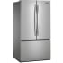 Whirlpool WRFF3136SZ - 36 Inch Freestanding French Door Bottom Mount Refrigerator in Angled View
