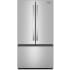 Whirlpool WRFF3336SZ - 36 Inch Freestanding French Door Bottom Mount Refrigerator in Front View