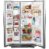 Whirlpool WRS312SNHM - Open View in Monochromatic Stainless Steel