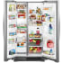 Whirlpool WRS315SNHM - Open View in Monochromatic Stainless Steel