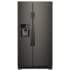 Whirlpool WRS321SDHV - Black Stainless Steel Front