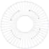 Rohl WSG6737WH - Front View