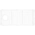 Rohl WSGALUM3319WSWH - Wire Sink Grid for ALUM3319WS Kitchen Sink