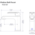 ZLINE WSHBFCH - Washoe Single Handle Bath Faucet Dimension