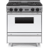 FiveStar WTN2827W - 30 Inch Professional Freestanding Gas Range with 4 Sealed Burners