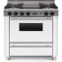 FiveStar WTN3127W - 36 Inch Freestanding Gas Range with 4 Open Burners