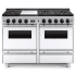 FiveStar WPN5327W - 48 Inch Freestanding Gas Range with 6 Open Burners