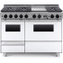 FiveStar WTN5397W - 48 Inch Freestanding Dual Fuel Range with 6 Sealed Burners