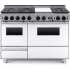 FiveStar WTN5397W - 48 Inch Freestanding Dual Fuel Range with 6 Sealed Burners