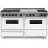 FiveStar WTN6397W - 60 Inch Freestanding Dual Fuel Range with 6 Sealed Burners