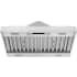 Thor Kitchen XLH36 - 36 Inch Insert Liner Range Hood in Front View