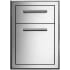 XO XOG16DRAWER - 16 Inch Double Drawer with 304 Stainless Steel Construction