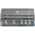 XO XOGRILL40XLTN - 40 Inch Built-In Gas Grill with 4 Stainless Steel Burners (Front View)