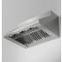 XO XOGV48S - 48 Inch Wall Mount Range Hood with 2-Speed/1200 CFM Blower in Angled View