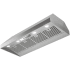 XO XOIL3619KSE - 36 Inch Under Cabinet Range Hood in Angled View