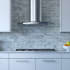 XO XOM30GC - Wall Chimney Hood in Stainless/Glass