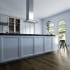 XO XOMI36GC - Island Hood in Stainless/Glass