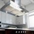 XO XORI48SC - Island Mount Range Hood with 3-Speed + Power Boost in Lifestyle View