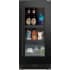 XO XOU15BCGBSR - 15 Inch Freestanding/Built-In Undercounter Beverage Center with 66 Can Capacity in Front View
