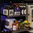 XO XOU24BCGBL - 24 Inch Beverage Center with Glass Shelves