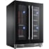 XO XOU24BWDDGB - 24 Inch Combo Beverage Center &amp; Wine Cooler