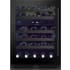 XO XOU24WDZGBSL - 24 Inch Undercounter Dual Zone Wine Cooler with 46 Bottle Capacity in Front View