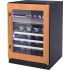 XO XOU24WWGOR - 24 Inch Undercounter Dual Zone Wine and Weed Preservation System with 30 Bottle Capacity in Angled View