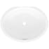 Rohl Kaali UBKAA60IO - 17 Inch Oval Undermount Bathroom Sink with Drain Hole Center
