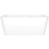 Rohl Edge™ EDGNSWOF - 32 Inch Freestanding Soaking Bathtub With Void And Overflow Hole