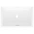 Rohl Kaali UBKAL56IO - 14 Inch Rectangular Undermount Bathroom Sink with Drain Hole Center