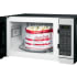 GE Spacemaker GCHK07N1WSS - 0.7 cu. ft. Countertop Microwave Oven Glass Turntable