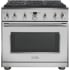 Monogram ZGP366LNSS - 36 Inch All Gas Professional Range with 6 Burners (Liquid Propane)