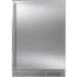 Monogram ZIBS240NSS - Monogram 24" Bar Refrigerator with Icemaker Shown with Minimalist Handle