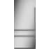 Monogram ZIC363NBVLH - 36 Inch Commercial-Style Fully Integrated Panel Ready Smart Bottom Freezer Refrigerator with 20.2 cu. ft. Total Capacity in Statement Handle Kit View